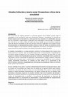 Research paper thumbnail of Perspectivas críticas de la sexualidad 2014-2 - Universidad Javeriana