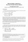 Research paper thumbnail of “High and higher applicatives: the case of French non-core datives”. In Mary Byram Washburn, Katherine McKinney-Bock, Erika Varis, Ann Sawyer, and Barbara Tomaszewicz (eds.) Proceedings of the 28th West Coast Conference on Formal Linguistics. Cascadilla Press. pp. 60-68