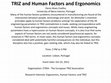 Research paper thumbnail of TRIZ and Human Factors and Ergonomics