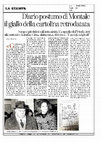 Research paper thumbnail of "Diario postumo: il giallo della cartolina retrodatata", "La Stampa", 19 marzo 2015, di M. Baudino