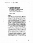 Research paper thumbnail of Negotiating Sociocultural Discourses: The Counter-Storytelling of Academically and Mathematically Successful African American Male Students [Book Chapter]