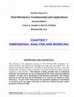 Research paper thumbnail of Fluid Mechanics solution