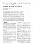 Research paper thumbnail of In situ optical monitoring of RDX nanoparticles formation during rapid expansion of supercritical CO2 solutions