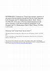 Research paper thumbnail of WITHDRAWN: Commentson ‘Closed form dynamic equations of the general Stewart platform through the Newton–Euler approach’ by B. Dasgupta and T.S. Mruthyunjaya [Mech. Mach. Theory 33(1998) 993–1012] and ‘A Newton–Eulerformulation for the inverse dynamics of the Stewart platform manipulator’ by B. Da...