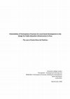 Research paper thumbnail of Potentialities of Participatory Processes for Local Social Development in the Design for Public Education Infrastructure in Peru: - The case of Santa Elena de Piedritas