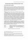 Research paper thumbnail of REFLEXIÓN CRÍTICA SOBRE EL ENFOQUE DEL MARCO LÓGICO