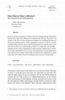 Research paper thumbnail of Does slavery have a history? The consequences of a global approach.