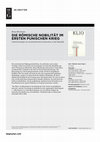 Research paper thumbnail of Bruno Bleckmann (2002): Die römische Nobilität im Ersten Punischen Krieg. Untersuchungen zur aristokratischen Konkurrenz in der Republik. Berlin: DeGruyter. ISBN 978-3-05-003738-7