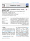 Research paper thumbnail of Climate change issue and theory of planned behaviour: relationship by empirical evidence