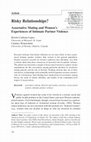 Research paper thumbnail of Risky Relationships?: Assortative Mating and Women's Experiences of Intimate Partner Violence