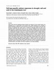 Research paper thumbnail of Cell-type-specific calcium responses to drought, salt and cold in the Arabidopsis root