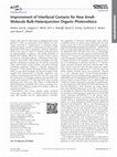 Research paper thumbnail of Improvement of Interfacial Contacts for New Small-Molecule Bulk-Heterojunction Organic Photovoltaics