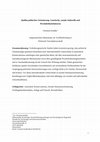 Research paper thumbnail of Quellen politischer Orientierung: Genetische, soziale, kulturelle und Persönlichkeitsfaktoren