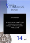 Research paper thumbnail of "As origens do princípio de «habeas corpus» no pré-constitucionalismo português"