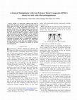 Research paper thumbnail of A linked manipulator with ion-polymer metal composite (IPMC) joints for soft- and micromanipulation