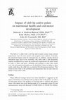 Research paper thumbnail of Impact of cleft lip and/or palate on nutritional health and oral-motor development