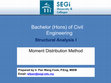 Research paper thumbnail of Moment Distribution Method.pptx