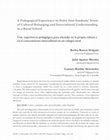 Research paper thumbnail of A Pedagogical Experience to Delve Into Students' Sense of Cultural Belonging and Intercultural Understanding in a Rural School