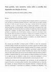 Research paper thumbnail of "Nem partido, nem memória: notas sobre a escolha dos deputados nas eleições de 2014" , 2015