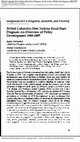 Research paper thumbnail of British Columbia First Nations Head Start Program: An Overview of Policy Development 1998-2007