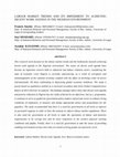 Research paper thumbnail of LABOUR MARKET TRENDS AND ITS IMPEDIMENT TO ACHIEVING DECENT WORK AGENDA IN THE NIGERIAN ENVIRONMENT