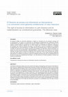 Research paper thumbnail of El Derecho de acceso a la información en Iberoamérica y su concreción como garantía constitucional. El caso mexicano / The right of access to information in Latin America and its materialization as constitutional guarantee. The Mexican case