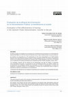 Research paper thumbnail of Evaluación de la eficacia de la formación en la Administración Pública: la transferencia al puesto / Evaluation of the effectiveness of training in the Spanish Public Administration: transfer to the job