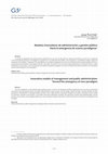 Research paper thumbnail of Modelos innovadores de administración y gestión pública: Hacia la emergencia de nuevos paradigmas / Innovative models of management and public administration: Toward the emergency of new paradigms