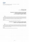 Research paper thumbnail of Prevención y resolución de conflictos en torno al agua ante la construcción de obras hídricas: Un caso de negación de agenda en México / Prevention and resolution of conflicts over water to hydric projects: a case of agenda denial in Mexico