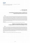 Research paper thumbnail of Incrementalismo presupuestal en México: Un análisis de los programas presupuestarios del PEF 2010-2015 / Budgetary incrementalism in Mexico: An analysis of budget programs of the Federal National Budget 2010-2015