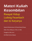 Research paper thumbnail of Materi Kuliah Kesembilan - Ludwig Feuerbach