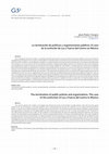 Research paper thumbnail of La terminación de políticas y organizaciones públicas. El caso de la extinción de Luz y Fuerza del Centro en México / The termination of public policies and organizations. The case of the extinction of Luz y Fuerza del Centro in Mexico