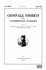 Research paper thumbnail of «Gran traduttor dei traduttor d’Omero»: fonti platoniche di uno sfottò (Plat. Ion 535a), «Giornale Storico della Letteratura Italiana», CXCIV/365, 2017, 106-110