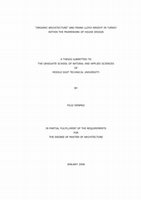 Research paper thumbnail of ORGANIC ARCHITECTURE AND FRANK LLOYD WRIGHT IN TURKEY WITHIN THE FRAMEWORK OF HOUSE DESIGN