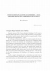 Research paper thumbnail of "Totius Europae flaccentis augustissimus ... flos". Gregorio Magno nel cambiamento di un epoca 
[Published in: PATH. Vol. 16, Pontificia Academia Theologica 1 (2017), pp. 139-148]