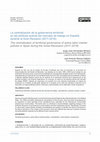 Research paper thumbnail of La centralización de la gobernanza territorial en las políticas activas del mercado de trabajo en España durante la Gran Recesión (2011-2016) / The centralization of territorial governance of active labor market policies in Spain during the Great Recession (2011-2016)