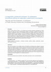 Research paper thumbnail of La seguridad y protección portuaria. Un subespacio de políticas públicas de seguridad y gobernanza convergente / Security and Port Protection. A Subspace of Public Security Policies and Converging Governance