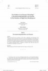 Research paper thumbnail of Two Studies in 21st Dynasty Chronology* I: Deconstructing Manetho's 21st Dynasty II: The Datelines of High Priest Menkheperre, Journal of Egyptian History 6:1, 219-256