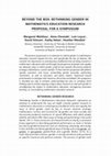 Research paper thumbnail of Beyond the Box: Rethinking Gender in Mathematics Education Research – Proposal for a Symposium [Proceedings]