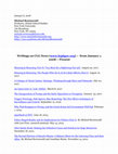 Research paper thumbnail of Rectenwald writings CLG News: 2008 to present