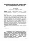 Research paper thumbnail of A construção da história constitucional brasileira na Primeira República: as obras de Felisbelo Freire e Aurelino Leal