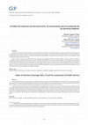 Research paper thumbnail of El Índice de Cobertura de Servicios (ICS). Un instrumento para la evaluación de los Servicios Públicos 1 Index of Services Coverage (ISC). A tool for assessment of Public Service / Index of Services Coverage (ISC). A tool for assessment of Public Service