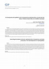 Research paper thumbnail of A la búsqueda del equilibrio entre transparencia administrativa y protección de datos. Primeros desarrollos en el ámbito municipal
/ Searching the balance between administrative transparency and data protection. First developments in municipalities