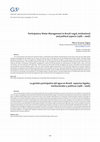 Research paper thumbnail of La gestión participativa del agua en Brasil: aspectos legales, institucionales y políticos (1988 - 2008) / Participatory Water Management in Brazil: Legal, institutional and political aspects (1988 - 2008)