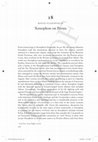 Research paper thumbnail of Xenophon and Persia