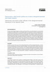 Research paper thumbnail of Democracia y alta función pública en el marco intergubernamental del Estado español/ Democracy and senior public officials in the intergovernmental framework of the Spanish State