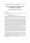 Research paper thumbnail of Sufficient and Necessary Conditions for a Non-Unified Analysis of Causation