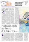 Research paper thumbnail of Colloquiale e aulica, tenica e lirica: l’«Iliade» plurilingue di Franco Ferrari, «Alias», 1 luglio 2018, p. 6