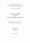 Research paper thumbnail of Iron Age of Cilicia, southern Turkey / Das 12. - 6. Jh. v. u. Z. in Kilikien. Der Forschungsstand und eine Auswahl von Fundobjekten aus den örtlichen Museen