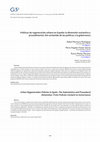 Research paper thumbnail of Políticas de regeneración urbana en España: la dimensión sustantiva y procedimental. Del contenido de las políticas a la gobernanza / Urban Regeneration Policies in Spain. The Substantive and Procedural Dimension. From Policies Content to Governance